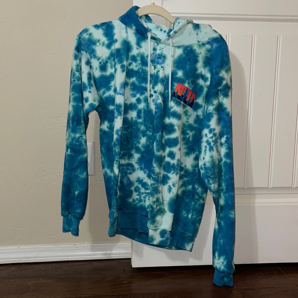 Tie dye Death Valley hoodie